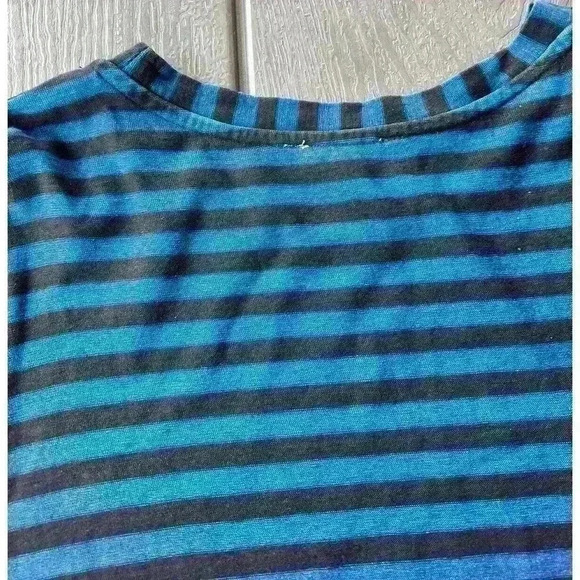 Jane & Delancey Anthropologie Dress Sz Medium Long Sleeve Knee Length Striped - Picture 9 of 9